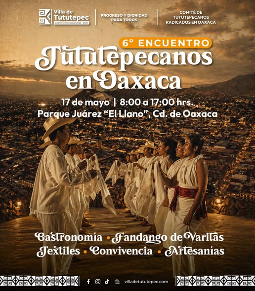 Sexto Encuentro de Tututepecanos en Oaxaca 2026: cultura y tradición en El Llano