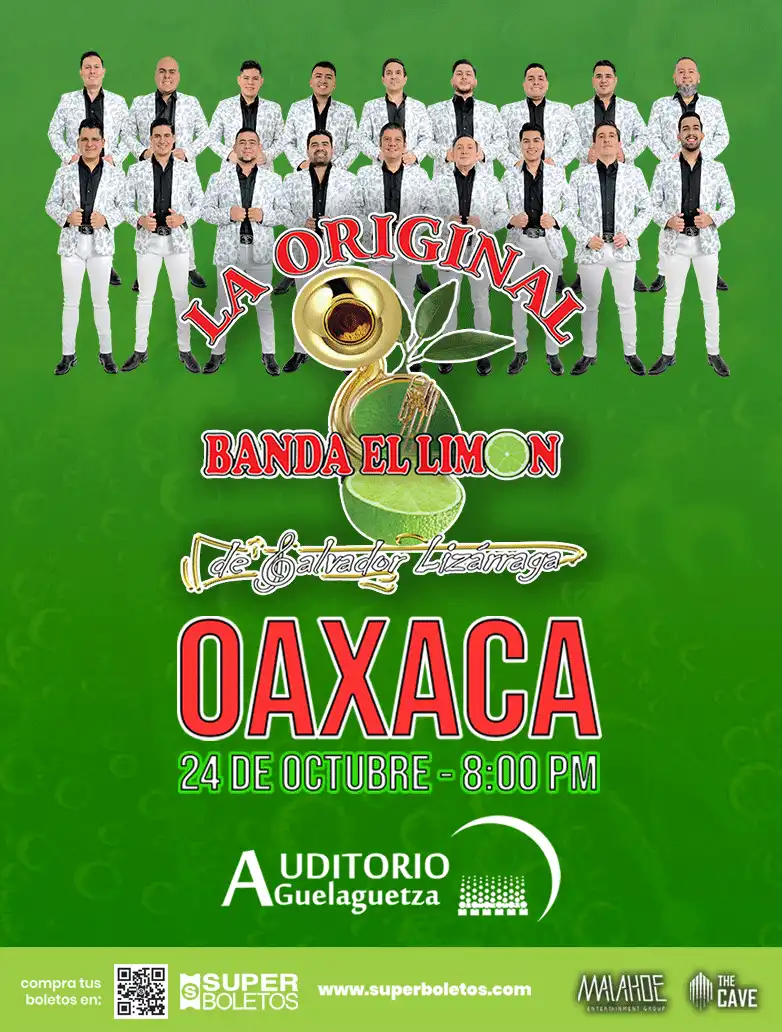 La Original Banda El Limón en Oaxaca 2026 | Concierto en el Auditorio Guelaguetza